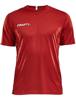 Squad Go Jersey Solid M Pánské sportovní tričko s výstřihem do V model 22468936 bright red - Craft Teamwear