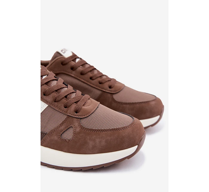 Pánské sportovní tenisky Big Star model 22039729 hnědé - Big Star Shoes