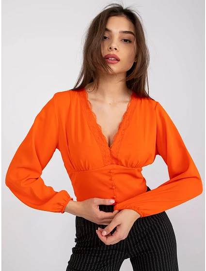Halenka DHJ BZ model 17195381 oranžová - FPrice