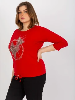 Bluzka RV BZ model 21141996 czerwony - FPrice