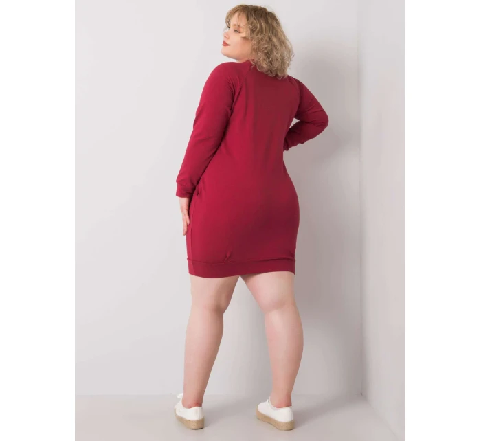 Šaty RV SK 6296.99 kaštanová