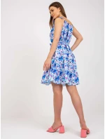 Šaty WN SK 0806 3.22 bílé a modré Šaty WN SK 0806 3.22 bílé a modré