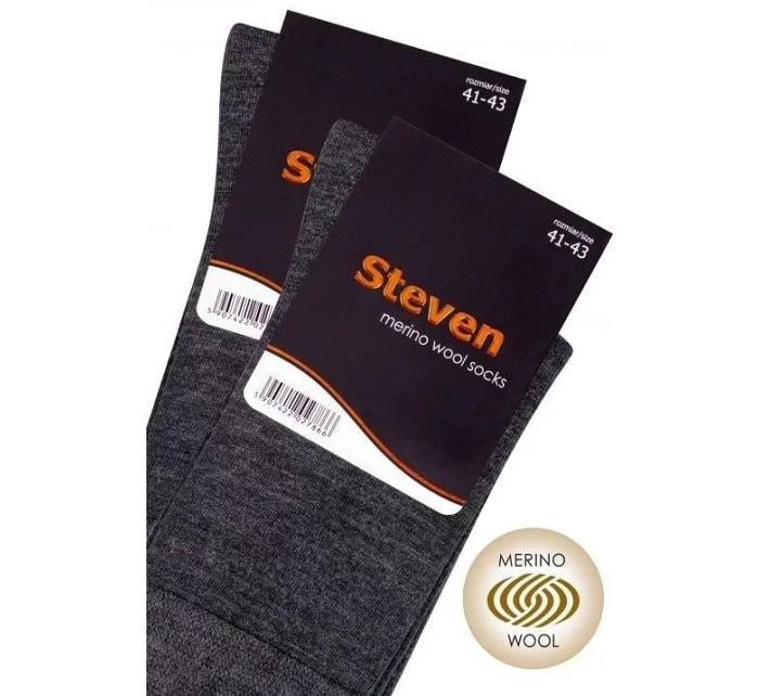 Dámské i pánské ponožky Wool natural line art.130 - Steven Dámské i pánské ponožky Wool natural line art.130 - Steven