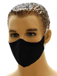 Dvouvrstvá rouška černá - Vestis