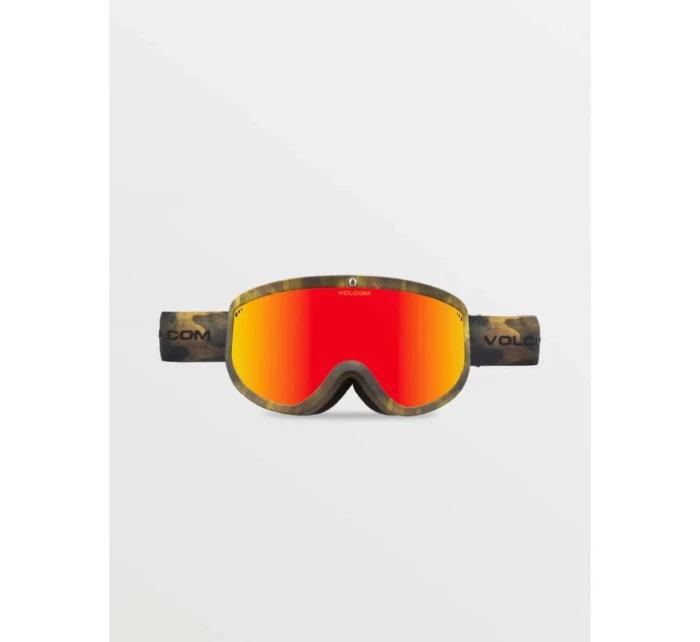 Dámské/pánské snowboardové zimní brýle Volcom Footprints red (VG0622303)
