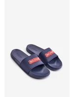 Dámské pantofle Big Star model 21676358 tmavě modré - Big Star Shoes Dámské pantofle Big Star model 21676358 tmavě modré - Big Star Shoes