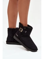 Dámské Sněhule S Přezkou model 21713329 Černé - Wrangler