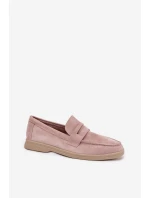 Dámské z eko semiše Špinavě růžová model 21900438 - Boto