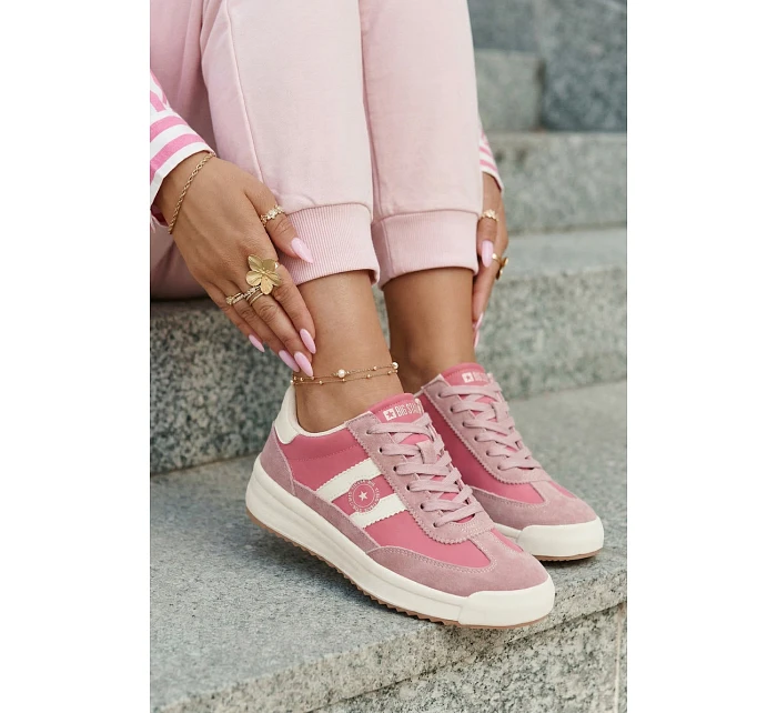 Dámské tenisky Big Star model 22073644 Růžové - Big Star Shoes
