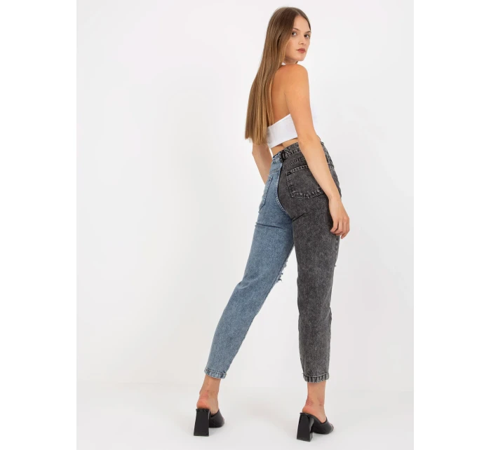 Džíny RO SP PNT 01 1.70 černá a modrá