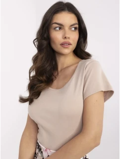 Tričko RV TS model 21021720 beige - FPrice