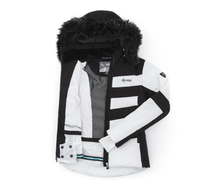 Dámská lyžařská bunda MASSIMA-W Bílá s černou - Kilpi