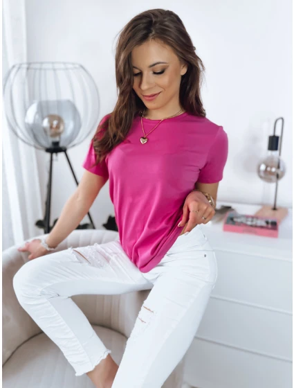 Dámské tričko MAYLA růžové Dstreet model 21968024 - FashionStreet Dámské tričko MAYLA růžové Dstreet model 21968024 - FashionStreet