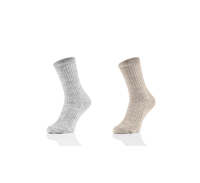 Pánské netlačící ponožky Tak Natural Wool 1078