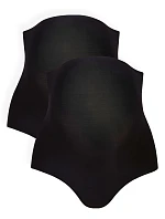 Essential těhotenské kalhotky dvojité balení 1757-2 black - Anita Maternity