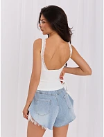 Top 157 TP model 15186234 ecru - FPrice Top 157 TP model 15186234 ecru - FPrice