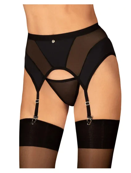 Elegantní podvazkový pás Chic Amoria garter belt - Obsessive Elegantní podvazkový pás Chic Amoria garter belt - Obsessive