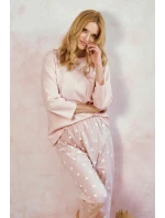 DÁMSKÉ DLOUHÉ PYŽAMO SXL model 21204402 - Taro DÁMSKÉ DLOUHÉ PYŽAMO SXL model 21204402 - Taro