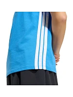 Dámské bavlněné tričko Essentials 3Stripes světle modrá model 22175763 - ADIDAS Dámské bavlněné tričko Essentials 3Stripes světle modrá model 22175763 - ADIDAS