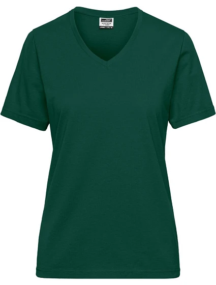 Daiber JN 1807 Dámské pracovní tričko z bio bavlny - Solid 02.1807 dark green Daiber JN 1807 Dámské pracovní tričko z bio bavlny - Solid 02.1807 dark green