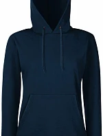 Fruit of the Loom Classic Lady-Fit Hooded Sweat Dámská mikina s kapucí 16.2038 deep navy