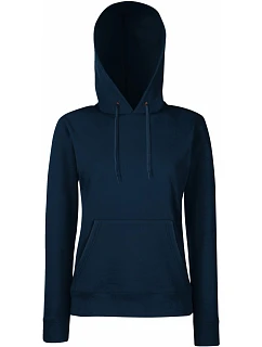 Classic LadyFit Hooded Sweat Dámská mikina s kapucí model 22536359 deep navy - Fruit of the Loom