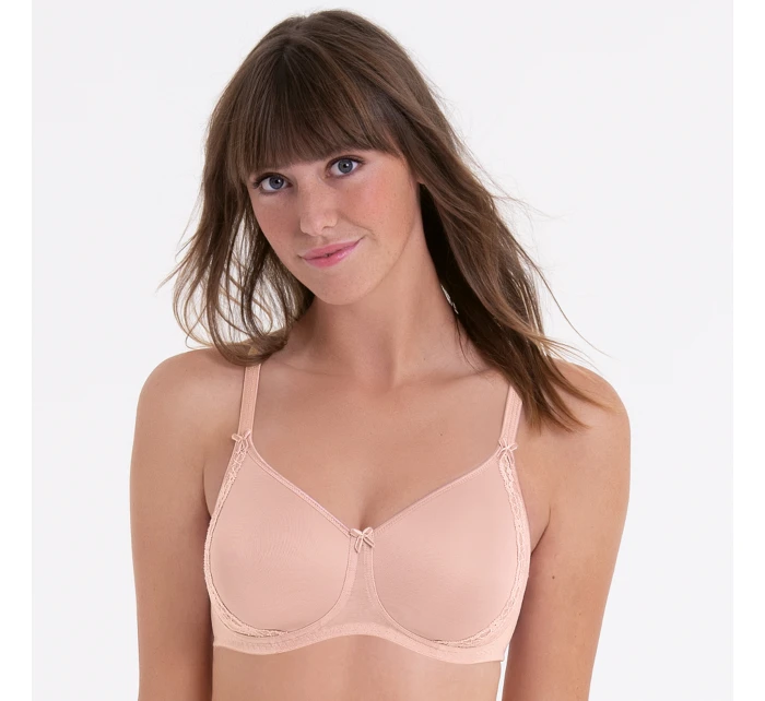 Lace Rose soft podprsenka s pěnovou výztuží model 20199672 rosewood - RosaFaia