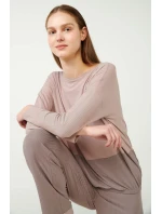 Žebrované dámské pyžamo model 20515846 - Vamp