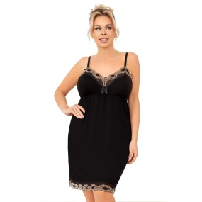 Noční košile Hana II plus Black - Donna