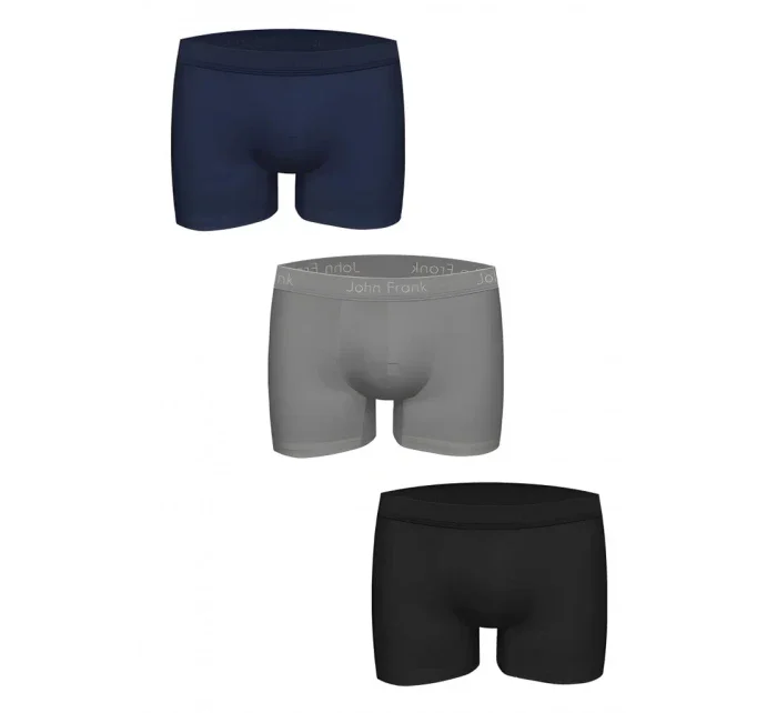 Pánské boxerky John Frank JF3BMODNA03 3 PACK