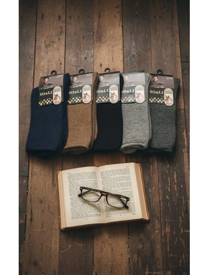 001 Angora ponožky model 21731445 - WiK