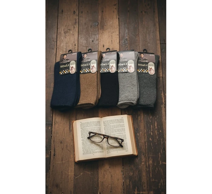 001 Angora ponožky model 21731445 - WiK