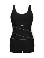 Jednodílné dámské plavky S 36 model 21890184 Fashion Sport Shorts - Self