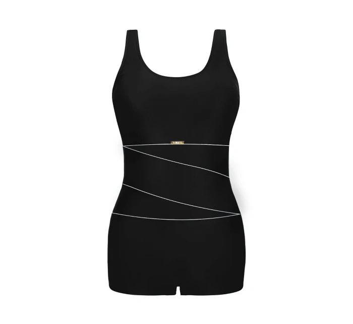 Jednodílné dámské plavky S 36 model 21890184 Fashion Sport Shorts - Self