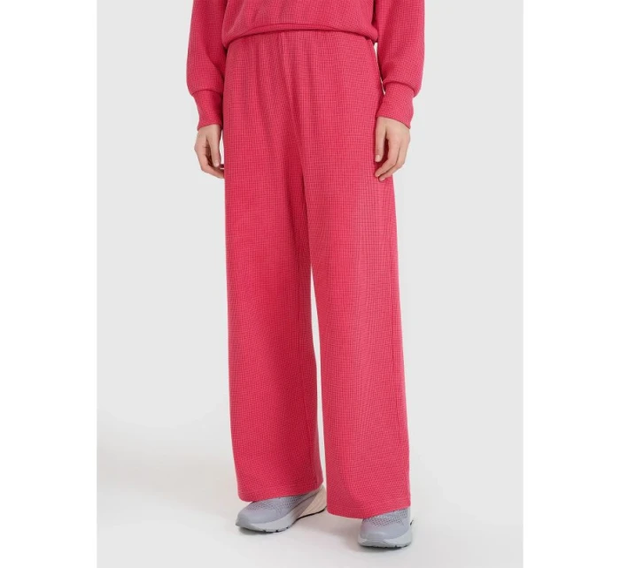 Dámské kalhoty oversize se širokými nohavicemi model 21436717 dámské - 4F Dámské kalhoty oversize se širokými nohavicemi model 21436717 dámské - 4F