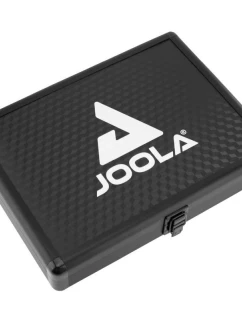 POUZDRO NA 2 RAKETY A 3 MÍČKY NA STOLNÍ TENIS JOOLA ALU ČERNÁ