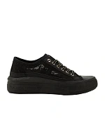 Lee Cooper dámské sportovní boty black platform lace-up dámské Lee Cooper dámské sportovní boty black platform lace-up dámské