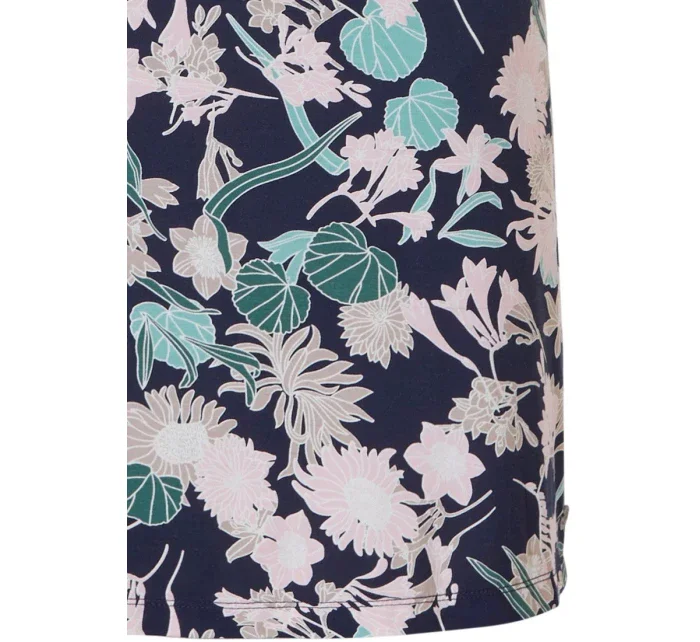 Dámská noční košile 15231-316-2 tm.modrá-potisk - Pastunette