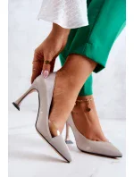 Lodičky na jehlovém podpatku model 177479 Step in style Lodičky na jehlovém podpatku model 177479 Step in style