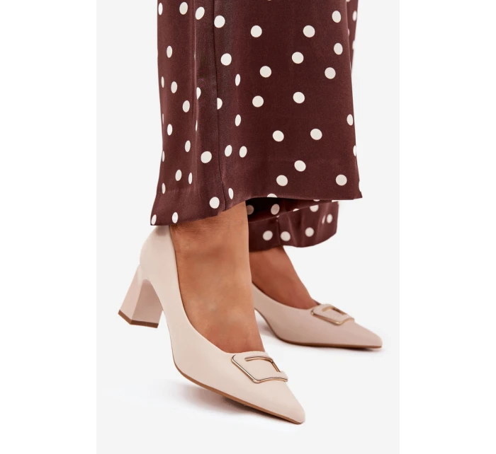 Lodičky na sloupku model 216315 Step in style