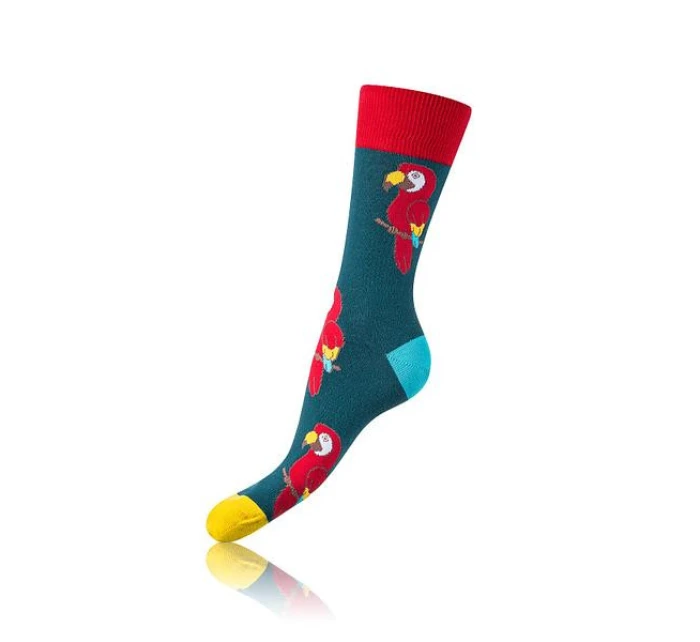 Dárková krabička zábavných crazy ponožek 4 páry CRAZY SOCKS BOX - BELLINDA - modrá Dárková krabička zábavných crazy ponožek 4 páry CRAZY SOCKS BOX - BELLINDA - modrá