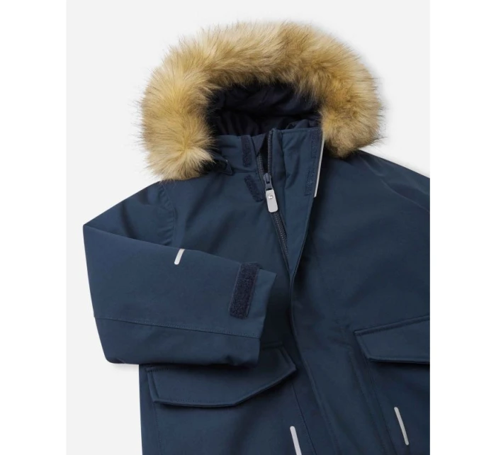 Reimatec dětská zimní bunda Reima Mutka zateplená nepromokavá tmavě modrá (5100037B-6980)