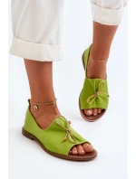 Dámské kožené baleríny model 21652455 - Zazoo Dámské kožené baleríny model 21652455 - Zazoo