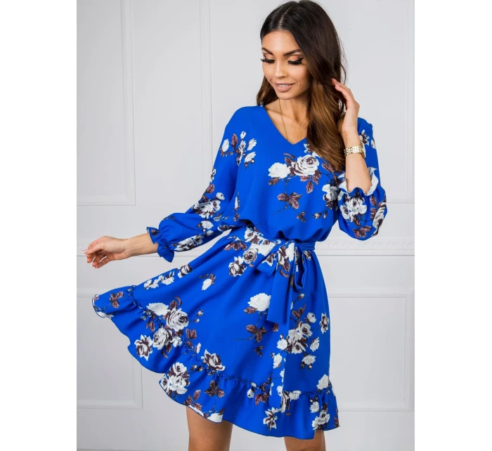 Šaty LK SK 507917.23P kobalt