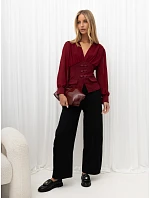Bluzka MI BZ model 22554340 bordowy - FPrice Bluzka MI BZ model 22554340 bordowy - FPrice