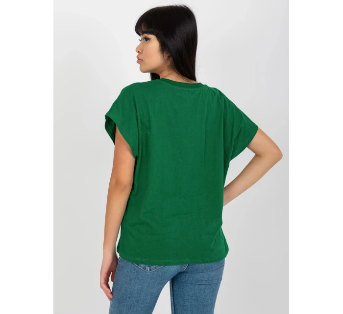 Dámské tričko TW TS 2005.43 tmavě zelená - FPrice