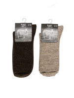 Pánské netlačící ponožky Natural Wool model 17662790 - Tak