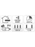 LAMPKI CHOINKOWE  240 LED CIEPŁY BIAŁY model 21832471