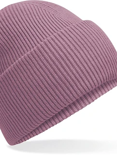 B Pletená čepice s manžetou "Recycled" 53. dusty purple model 22433168 - Beechfield