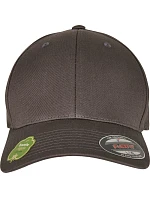 6 panelová kšiltovka z bio bavlny dark grey model 22537025 - Flexfit